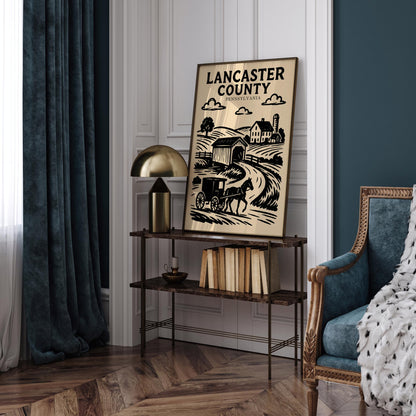Lancaster California Poster