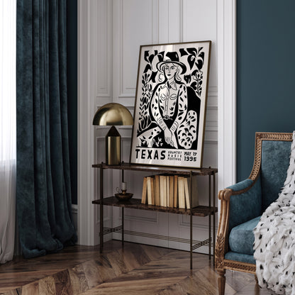 Texas Country Festival 1995 Poster