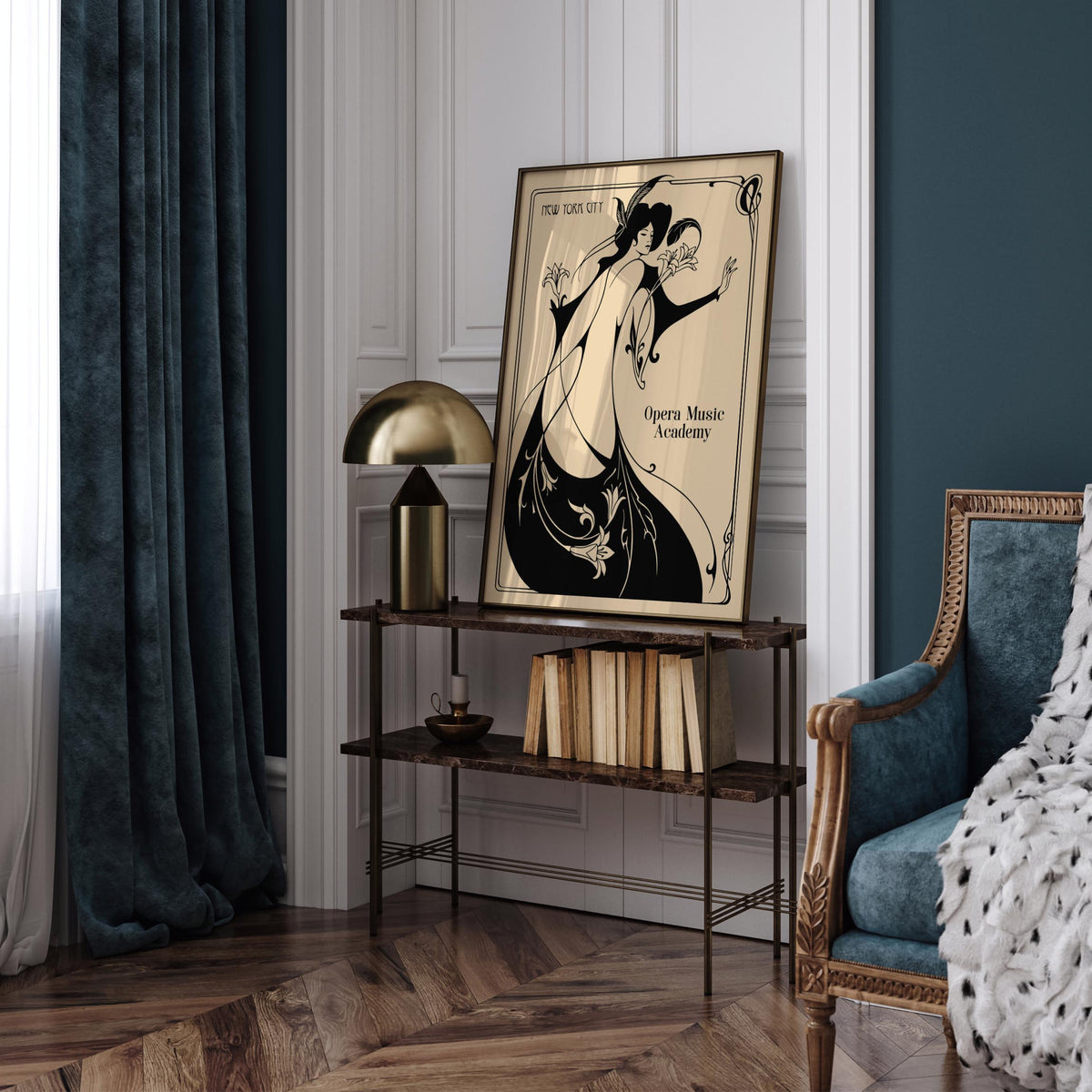 Opera Music Academy NYC Art Poster