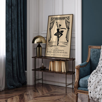 Les Danseurs Paris Ballet Poster