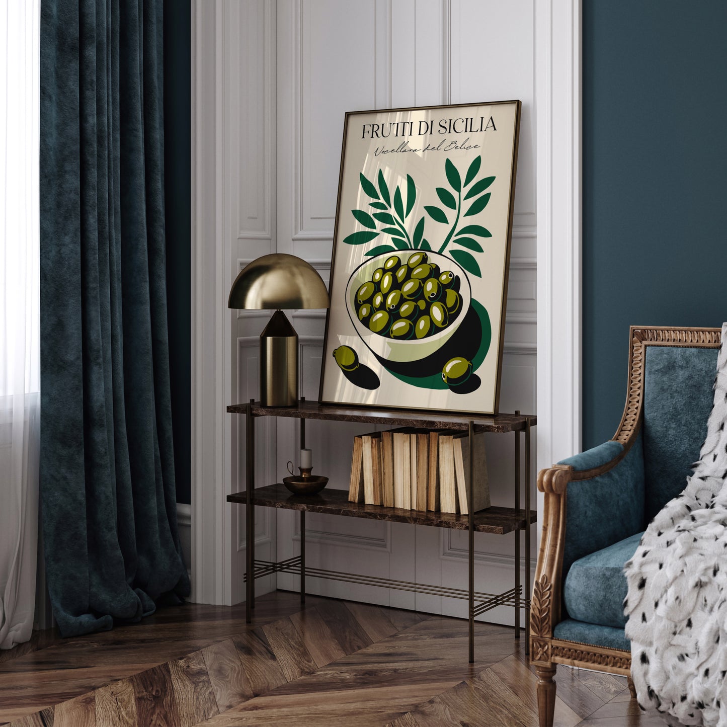 Nocellara del Belice Olives Art Print