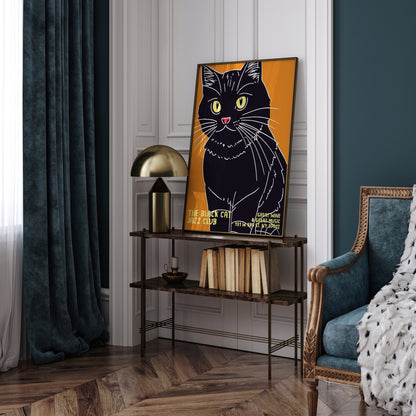The Black Cat Jazz Club Poster