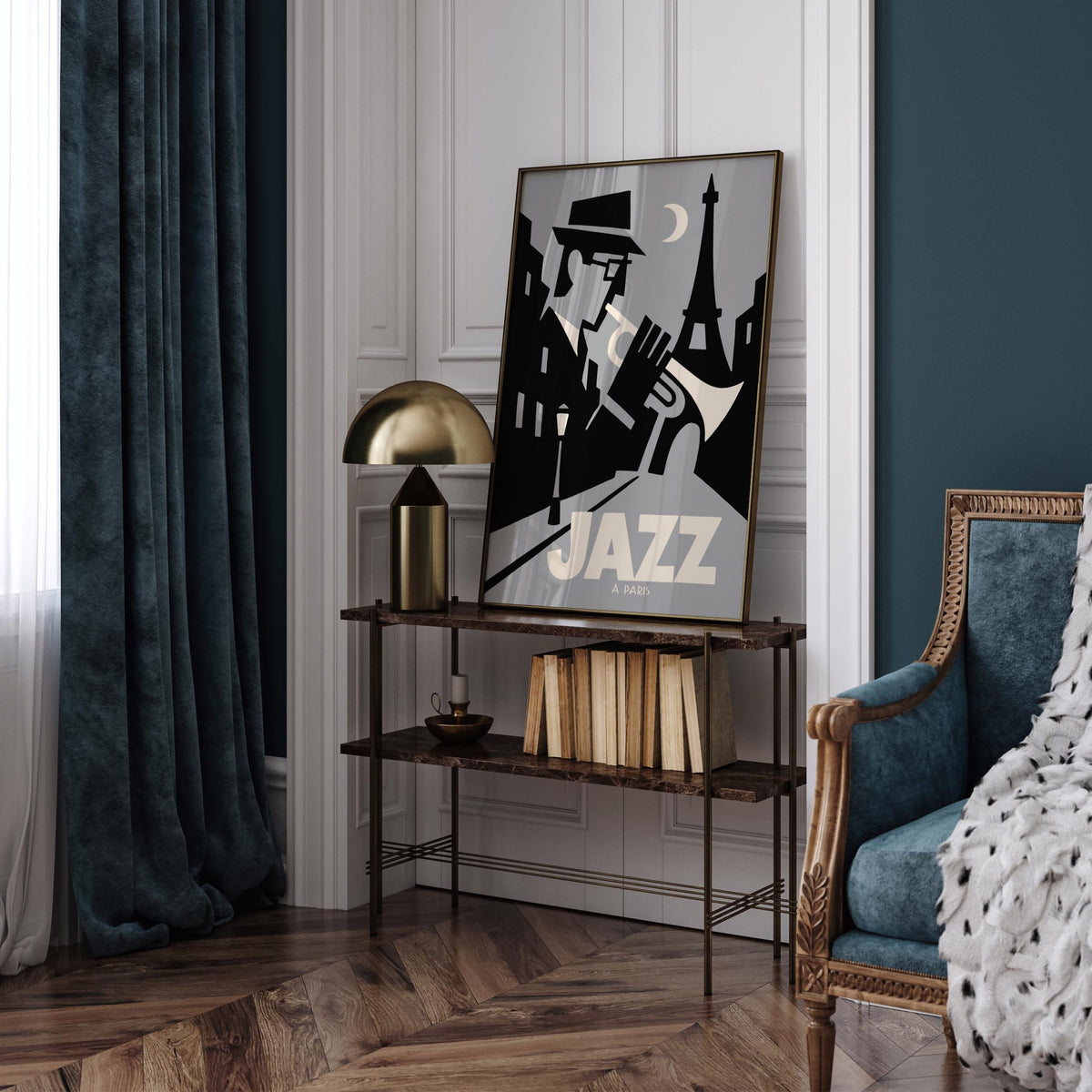 Jazz Paris Music Festival Art Poster