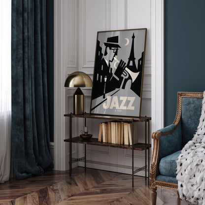 Jazz Paris Music Festival Art Poster