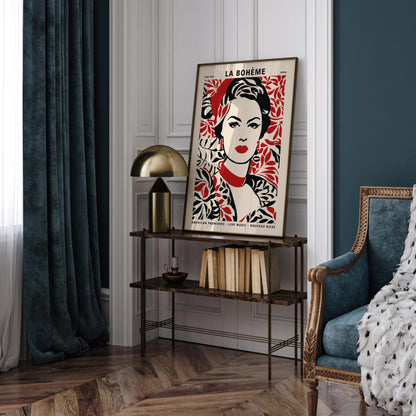 La Bohème Opera Poster – New York City Art Print