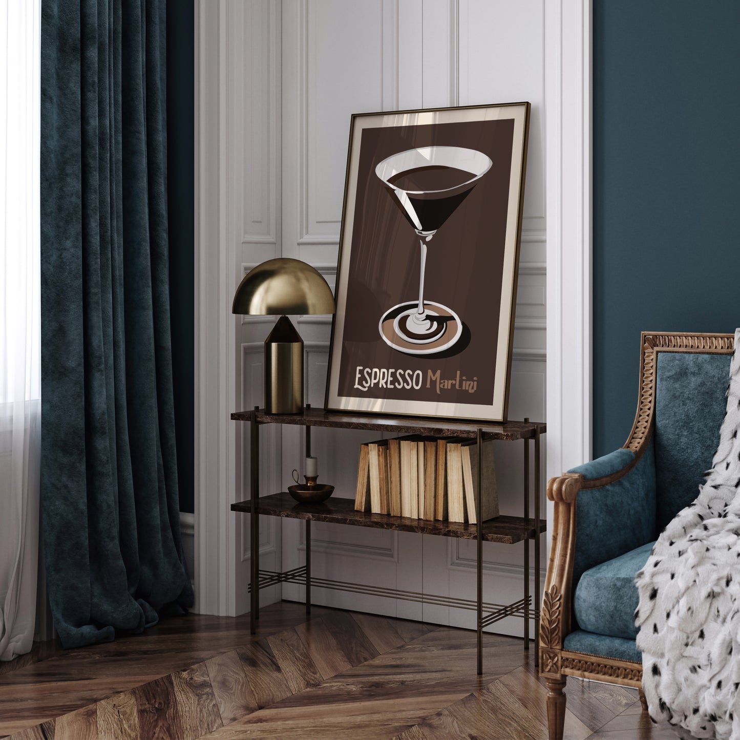 Espresso Martini Classy Wall Art Print