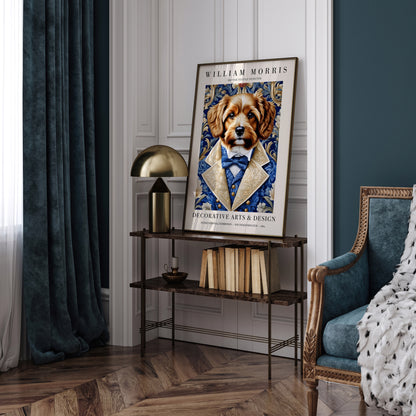 Elegant Dog Portrait Elegant Art Print