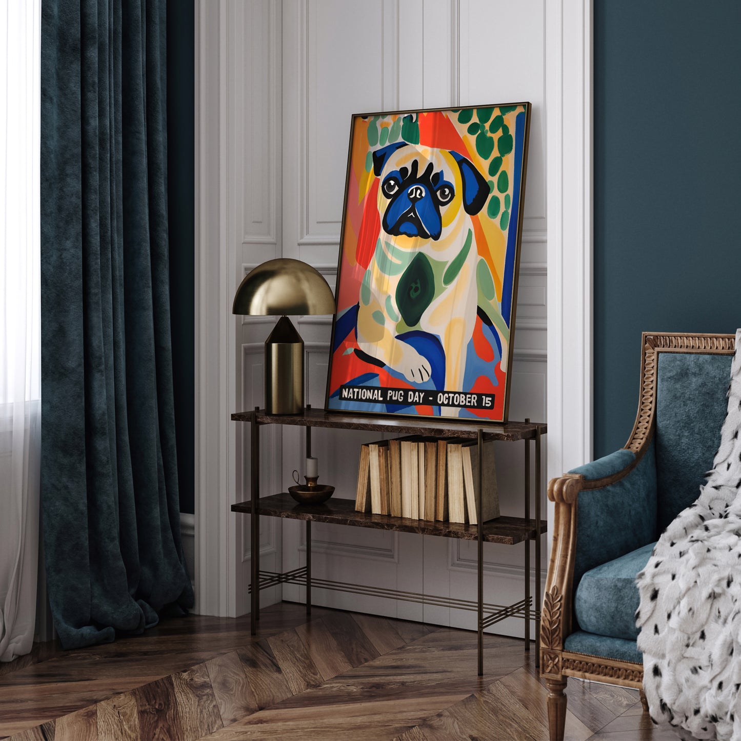 National Pug Day Cozy Poster