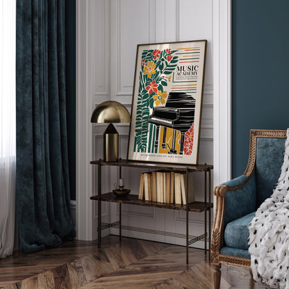Music Academy Elegant Art Print