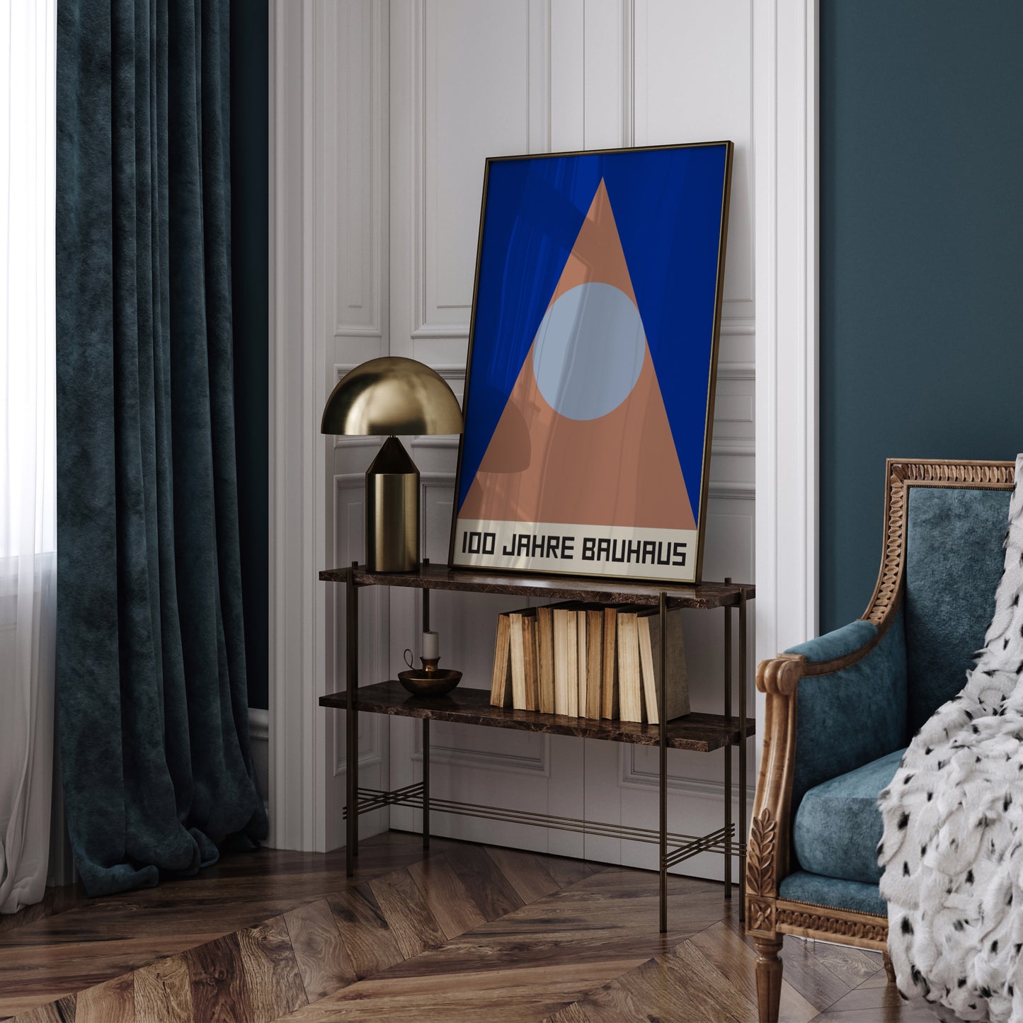 Geometric Bauhaus 100 Jahre Poster