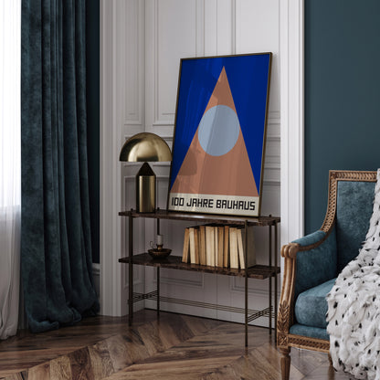 Geometric Bauhaus 100 Jahre Poster