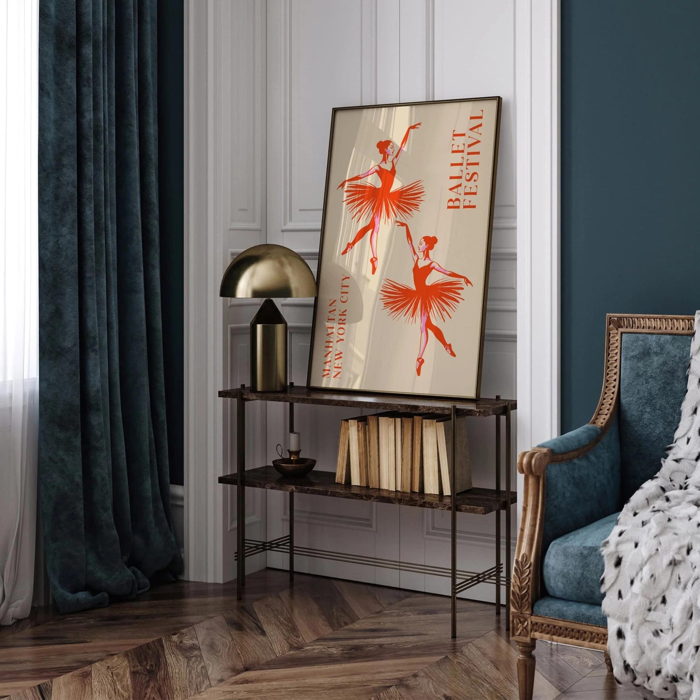 Manhattan NYC Ballet Festival Poster