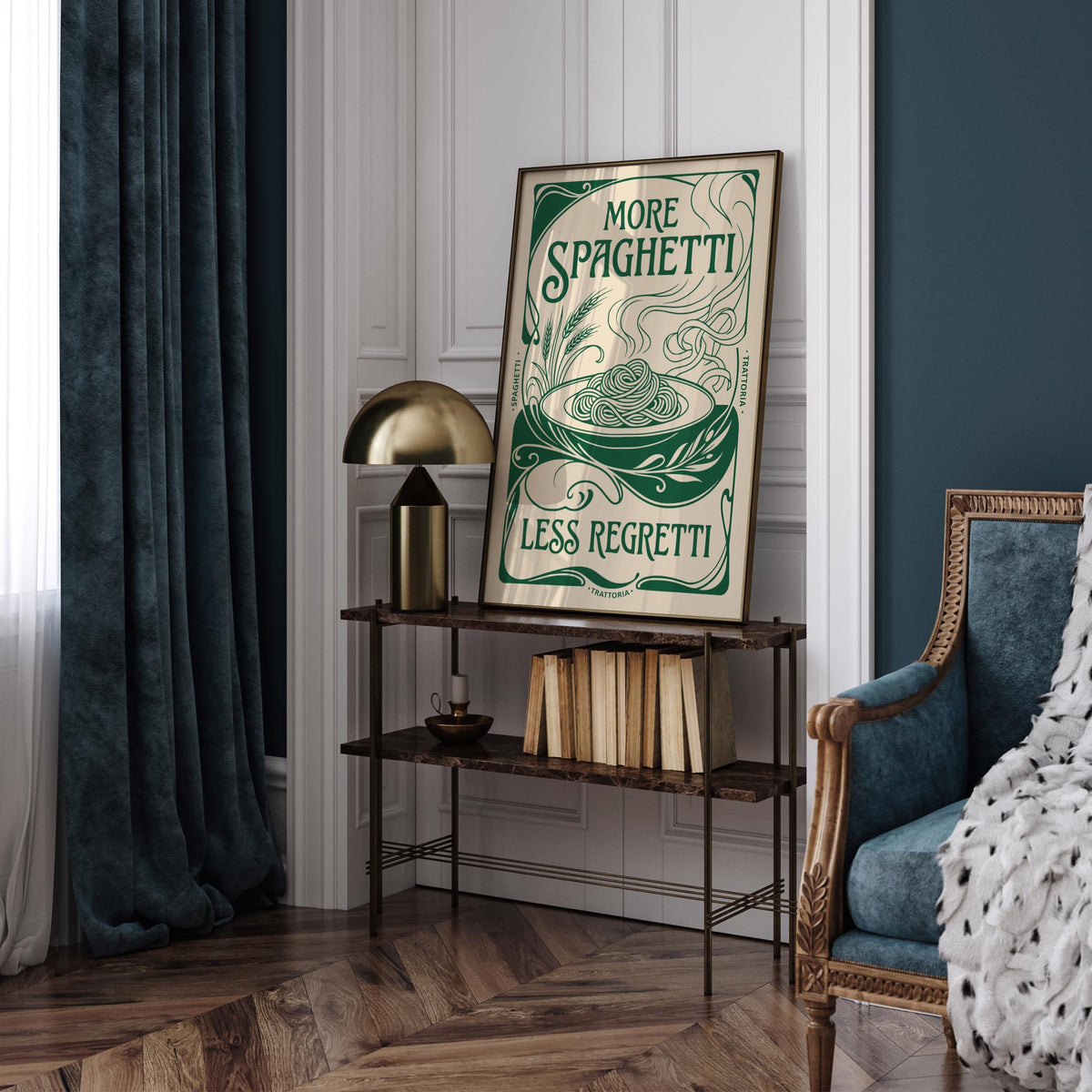 More Spaghetti Less Regretti Poster