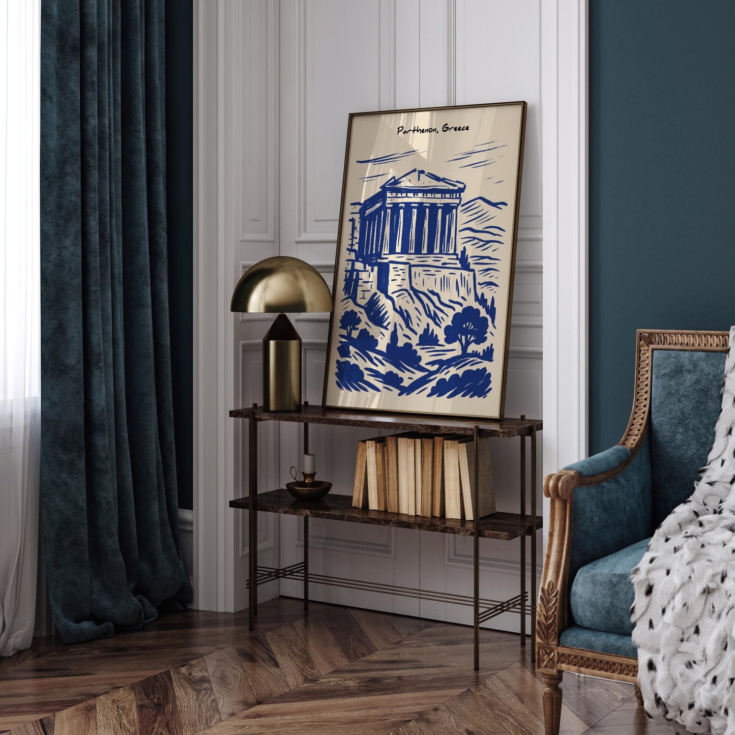 Parthenon Poster - Ancient Greece Architecture Wall Art