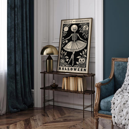 Halloween Ballet Performance Art Print