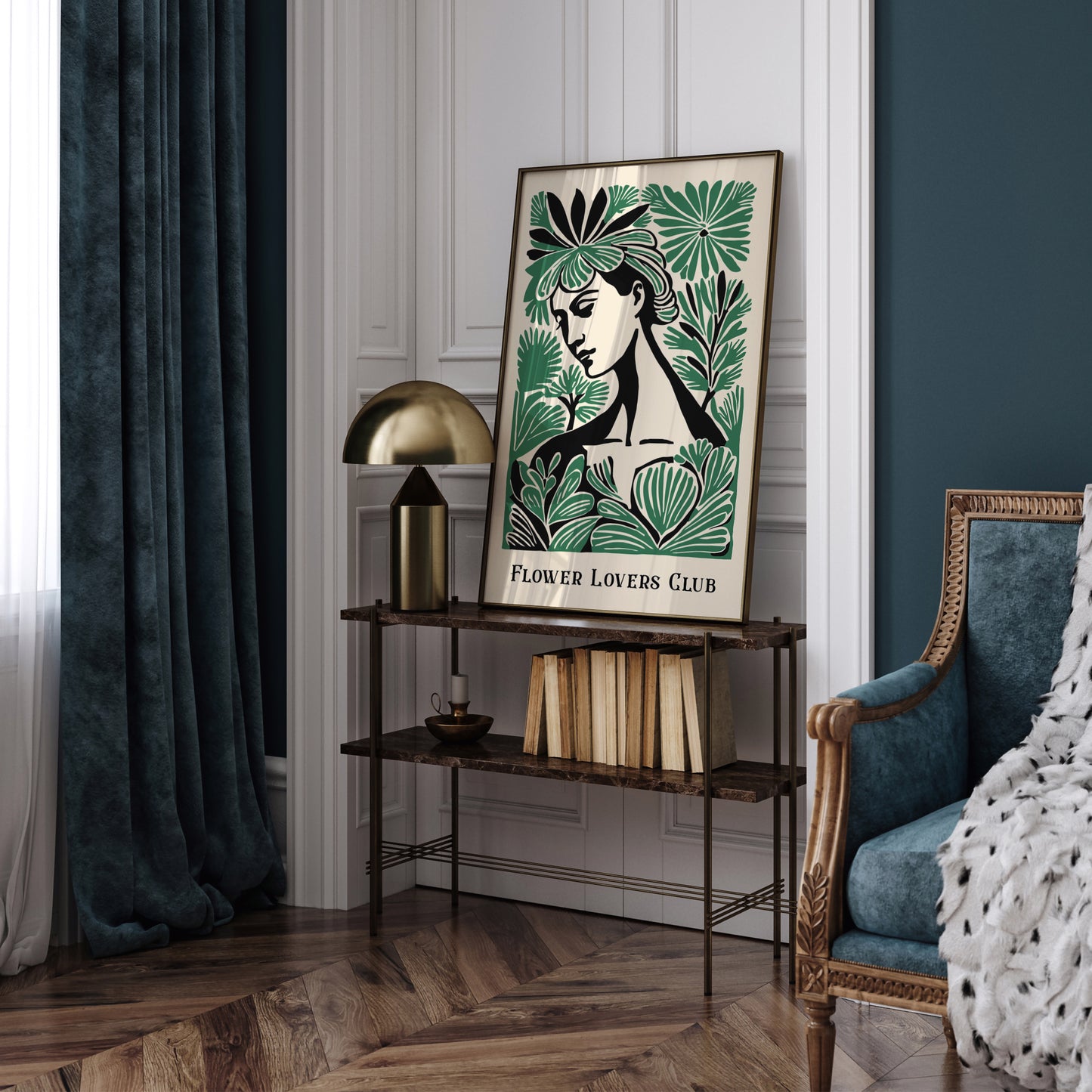 Flowers Lover Club Poster