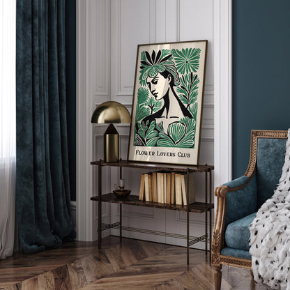 Flowers Lover Club Poster