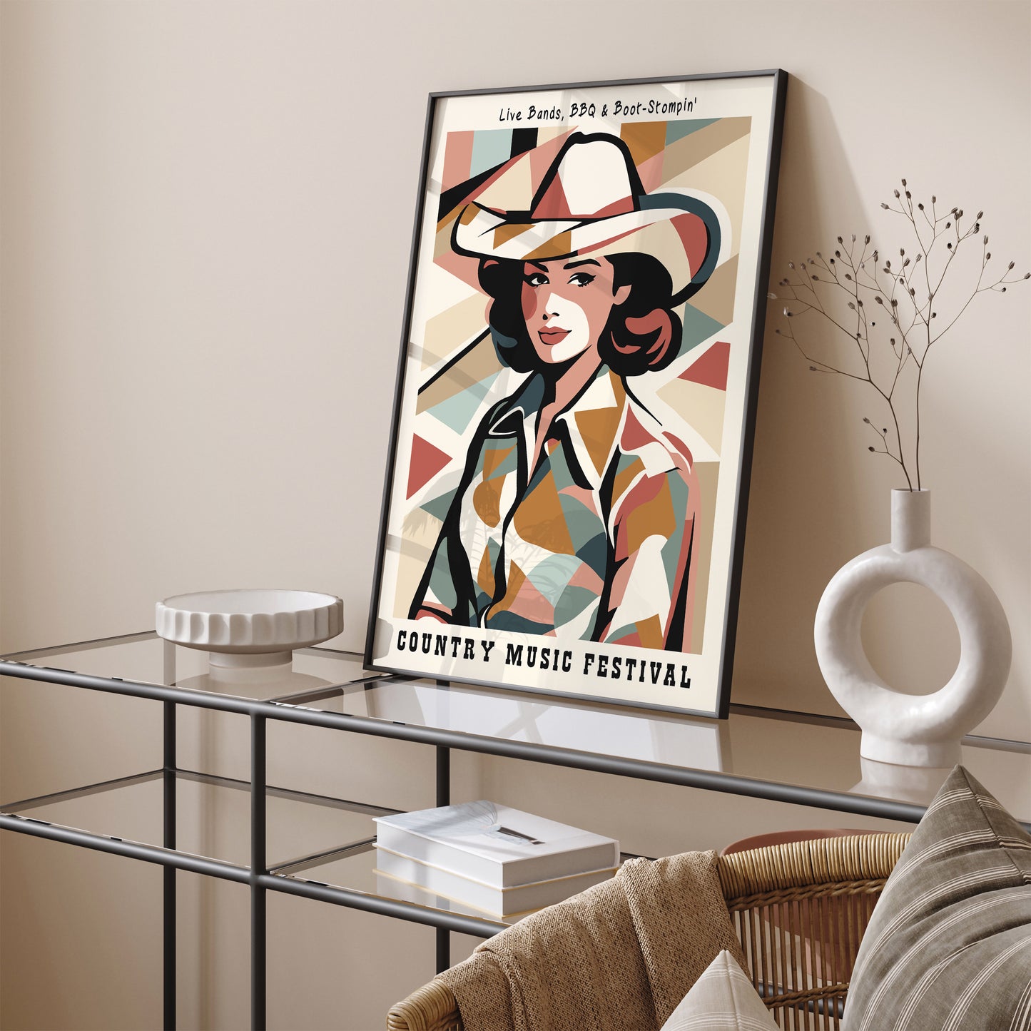 Country Music Festival Nashville Poster