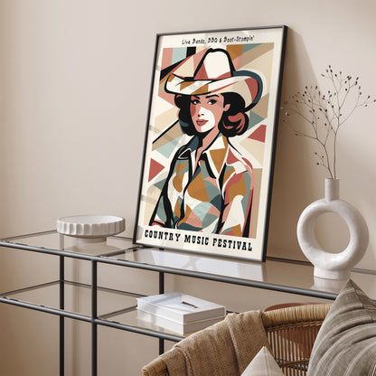 Country Music Festival Nashville Poster