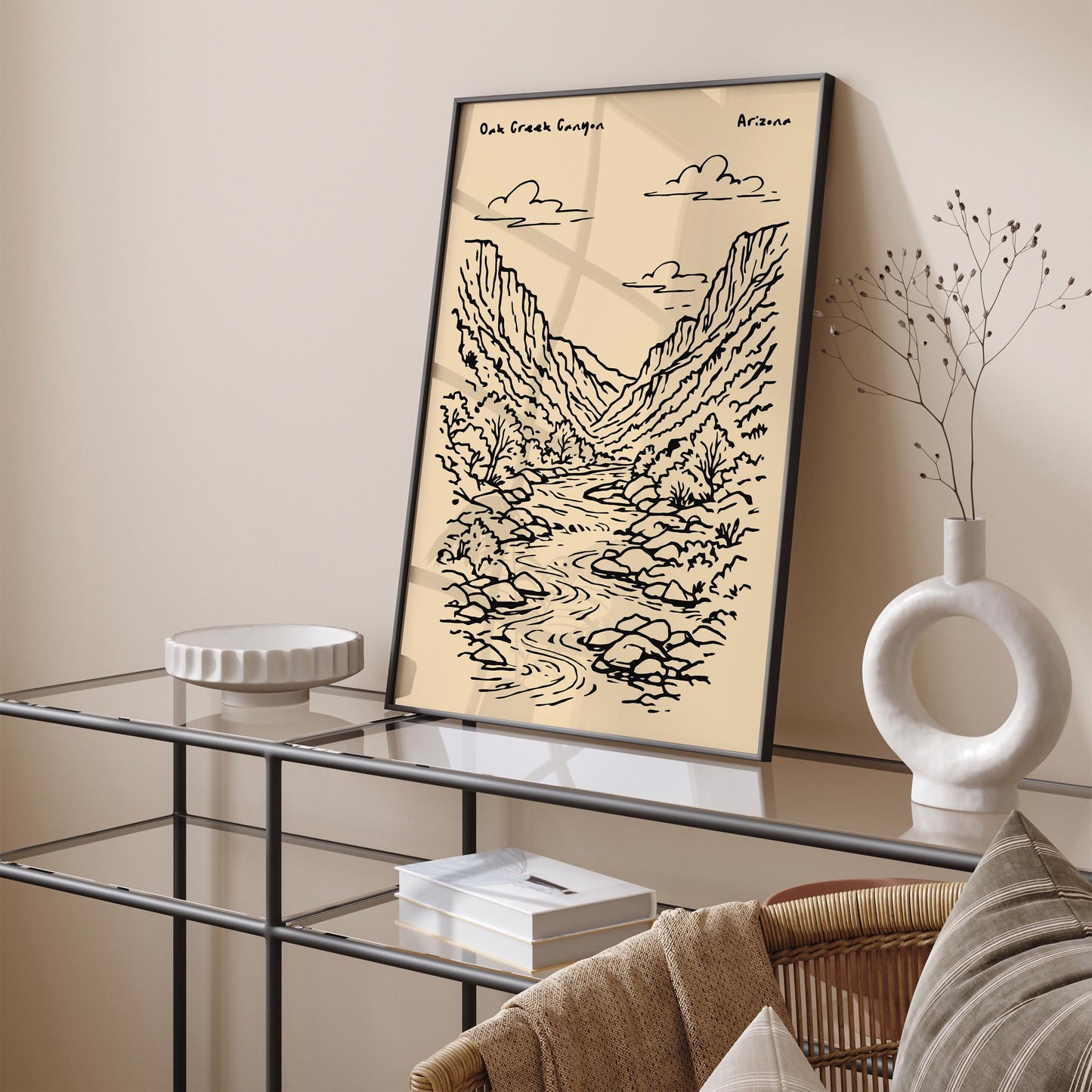 Oak Creek Canyon Arizona Poster