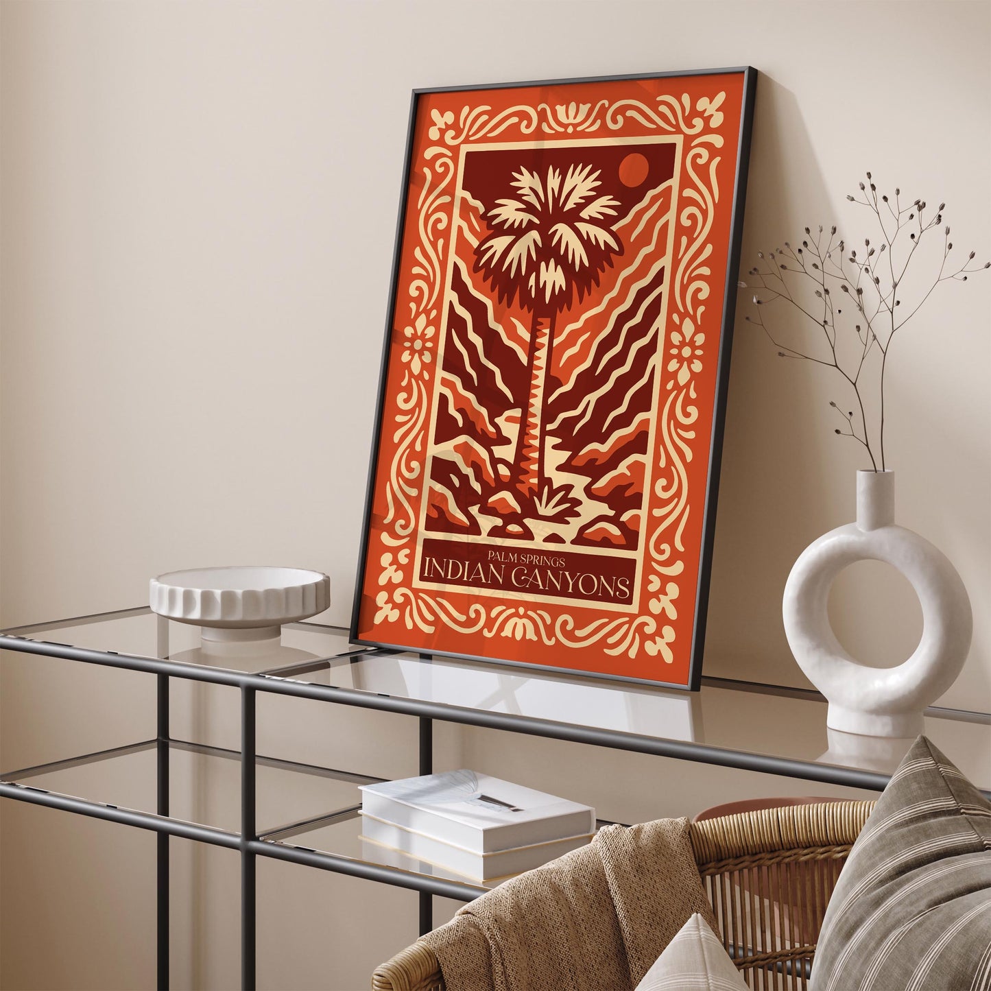 Tahquitz Canyon Palm Springs Poster