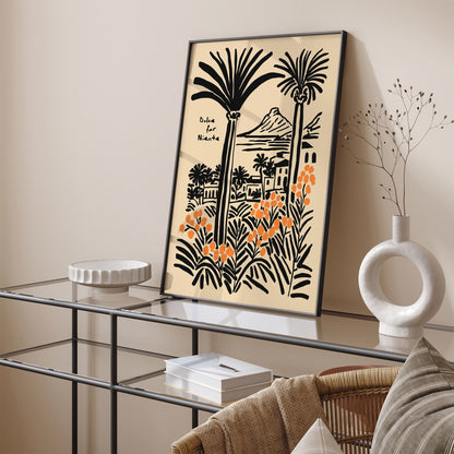 Dolce far Niente Tropical Landscape Poster