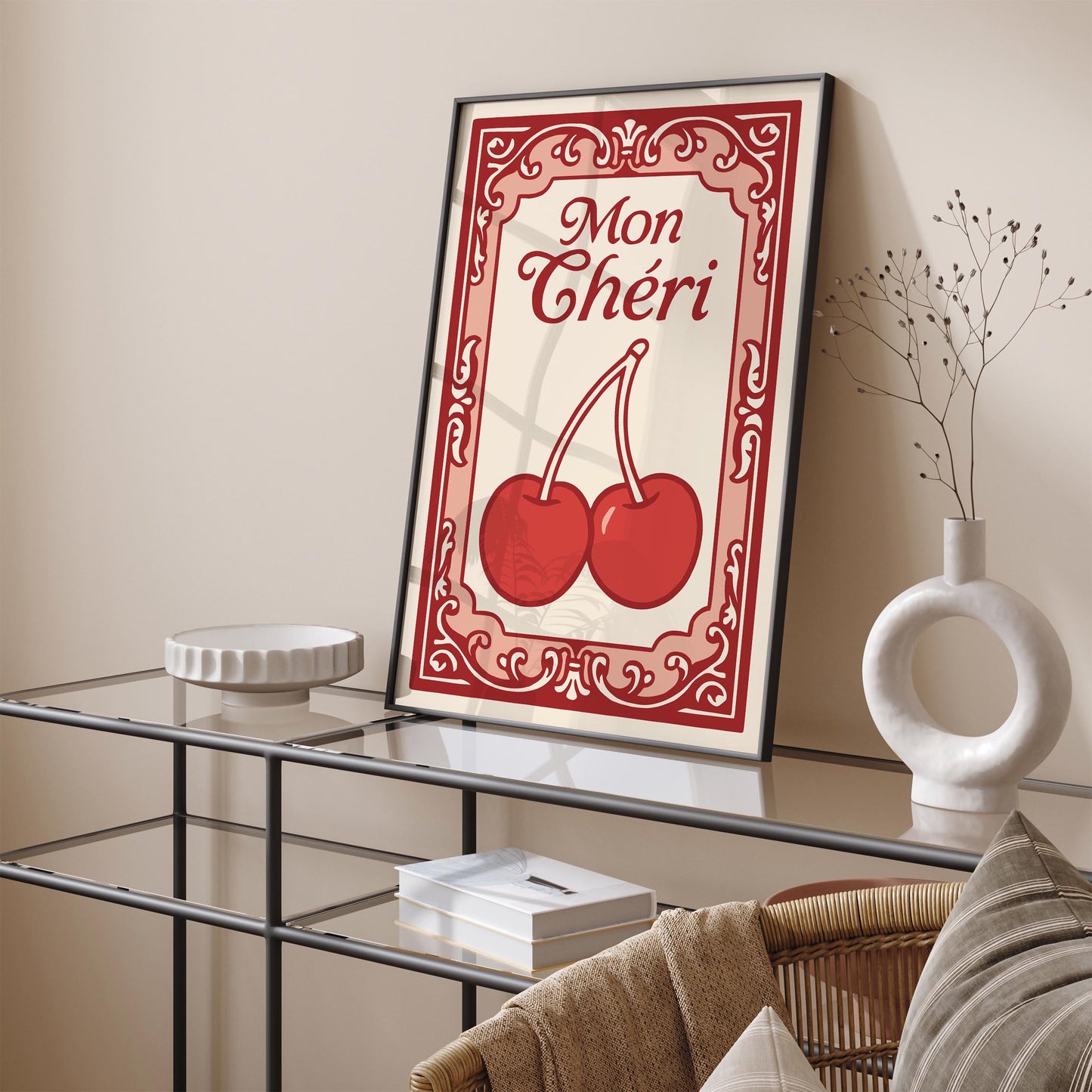 Mon Cheri French Poster