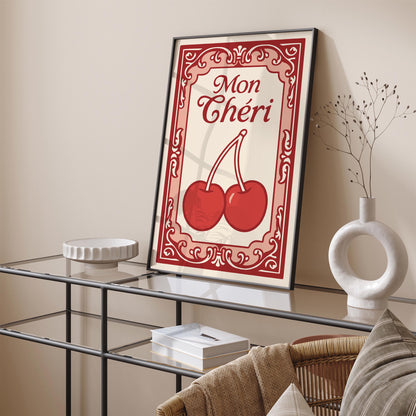 Mon Cheri French Poster