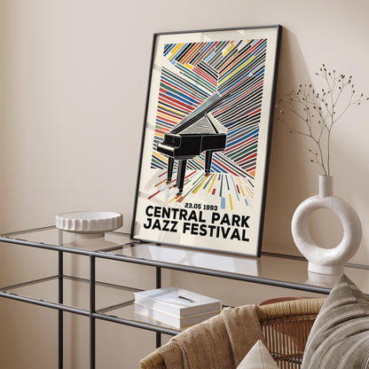 Central Park Jazz Festival 1993 Poster