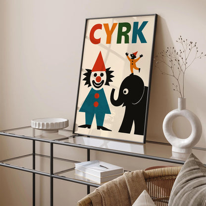 Circus Retro Funny Poster