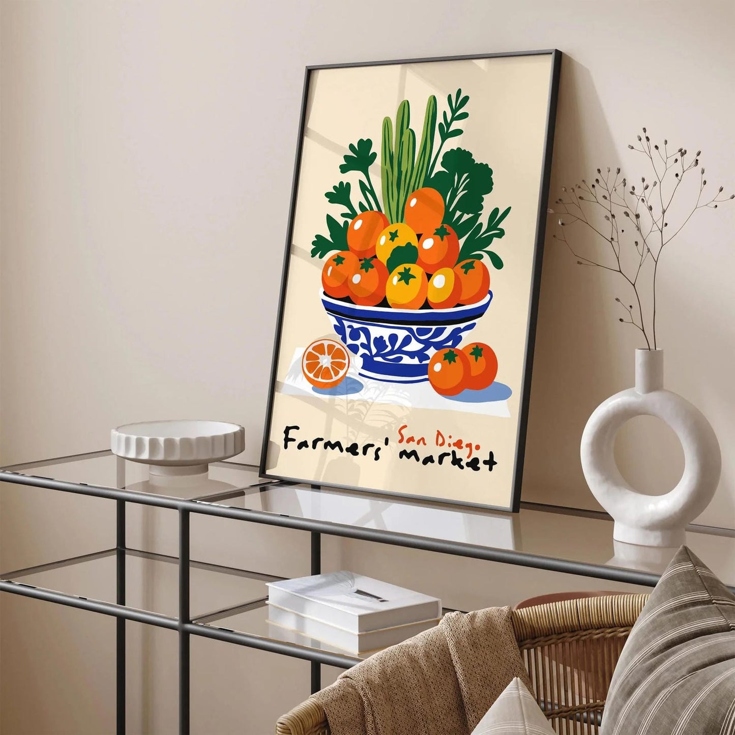 San Diego Farmers Market Poster
