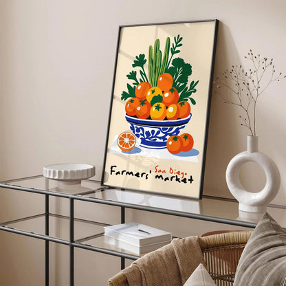San Diego Farmers Market Poster