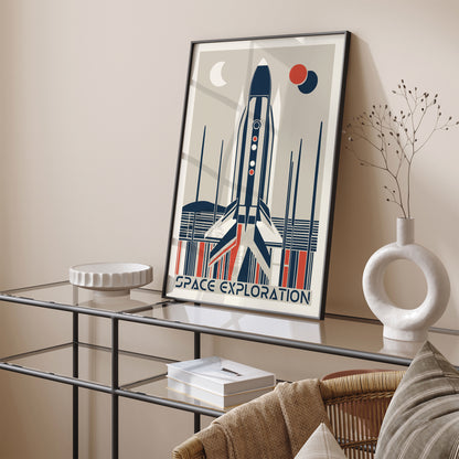 Space Exploration Art Print 2024