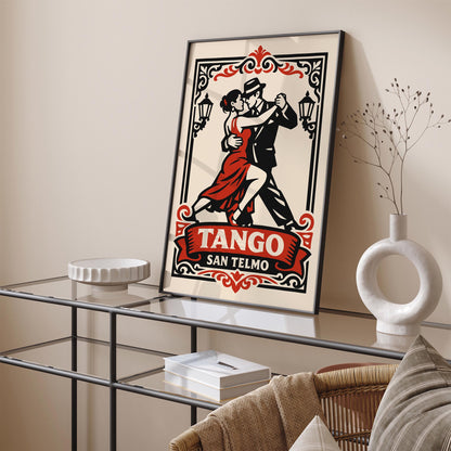 Tango San Telmo Poster