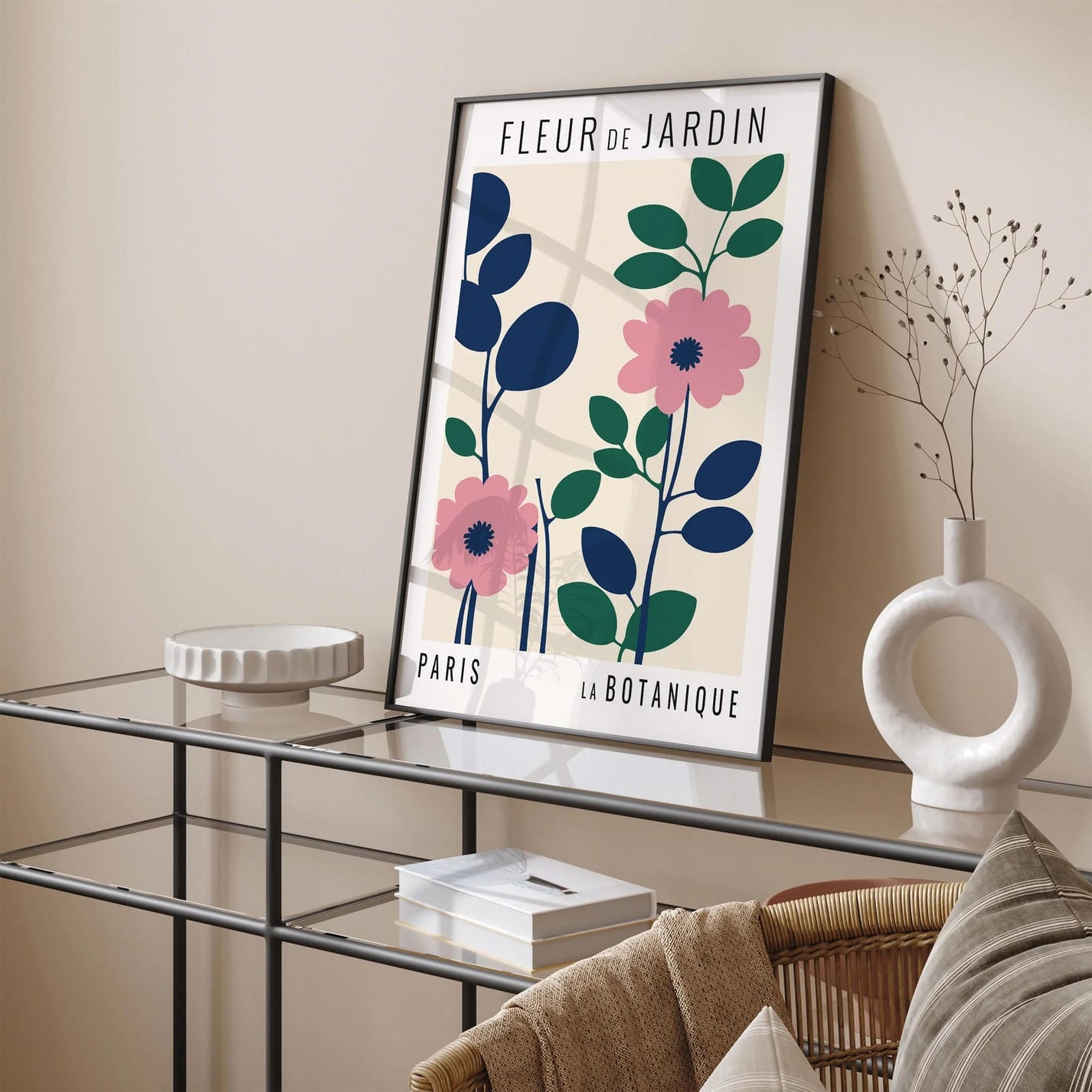 Modern French Market Flower Wall Art – HypeSheriff Europe