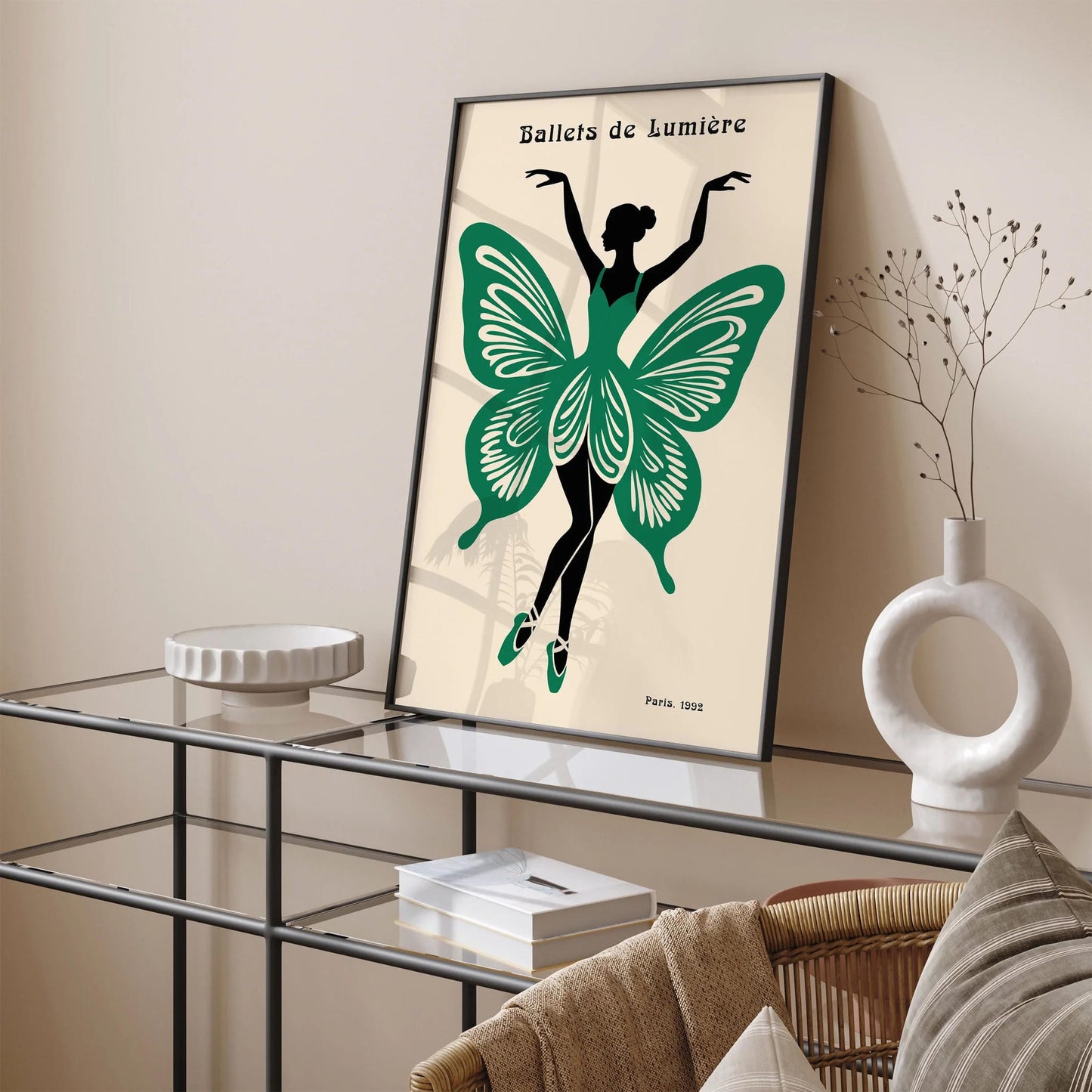 Ballets de Lumière Paris 1992 Music Print