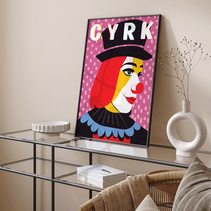 CYRK Polish Circus Vintage Poster