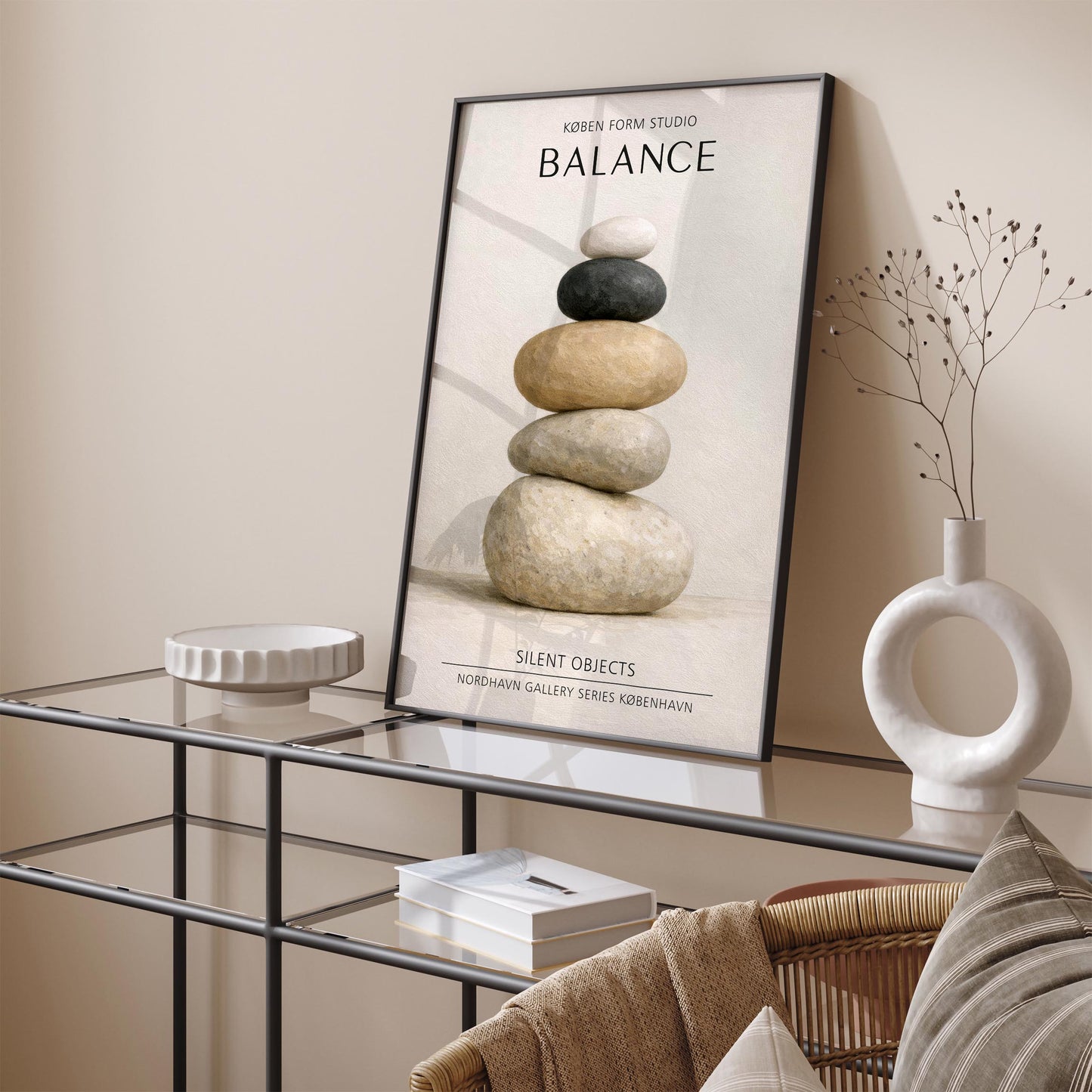 Balance Nordic Design Poster