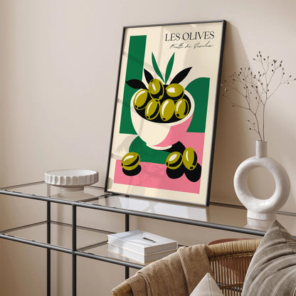 Les Olives Frutti di Sicilia Art Print