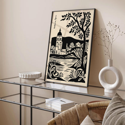 Valencia Spain Vintage Poster