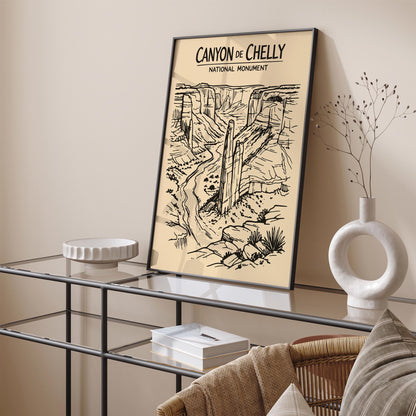 Canyon de Chelly Travel Poster