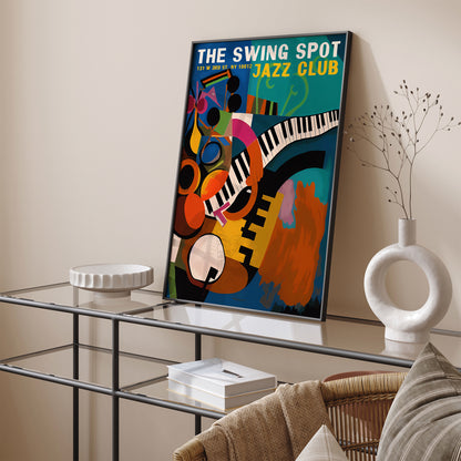 The Swing Spot - NYC Jazz Club Poster