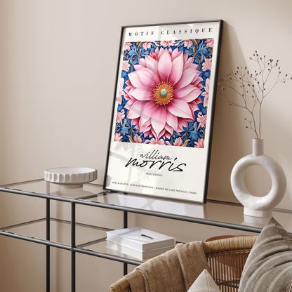 Light Academia Style Floral Morris Wall Art