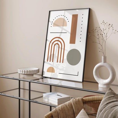 Modern Minimalist Art Print - Aesthetic Home Decor