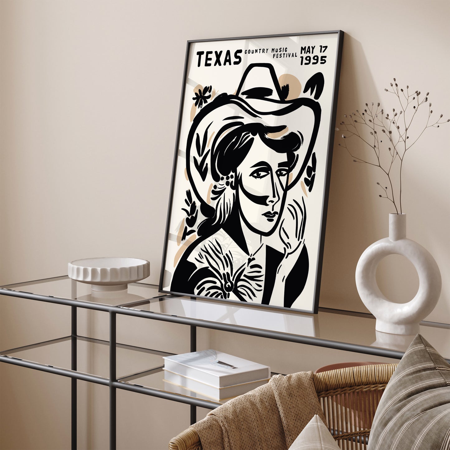 Texas Country Music Festival Poster