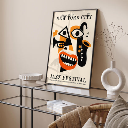 Jazz Night Music Poster