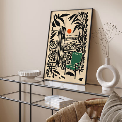 La Dolce Vita Italian Holiday Travel Poster