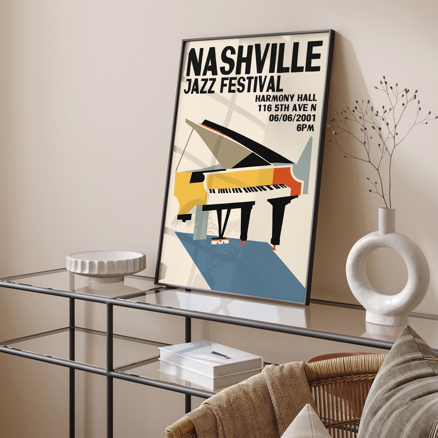 Nashville Jazz Festival Poster