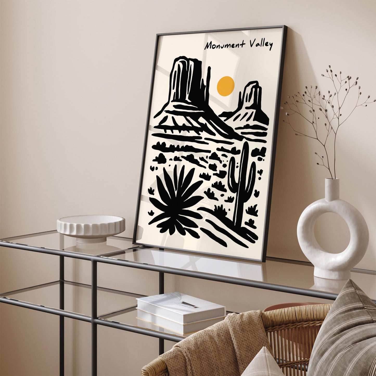 Monument Valley Arizona Travel Poster