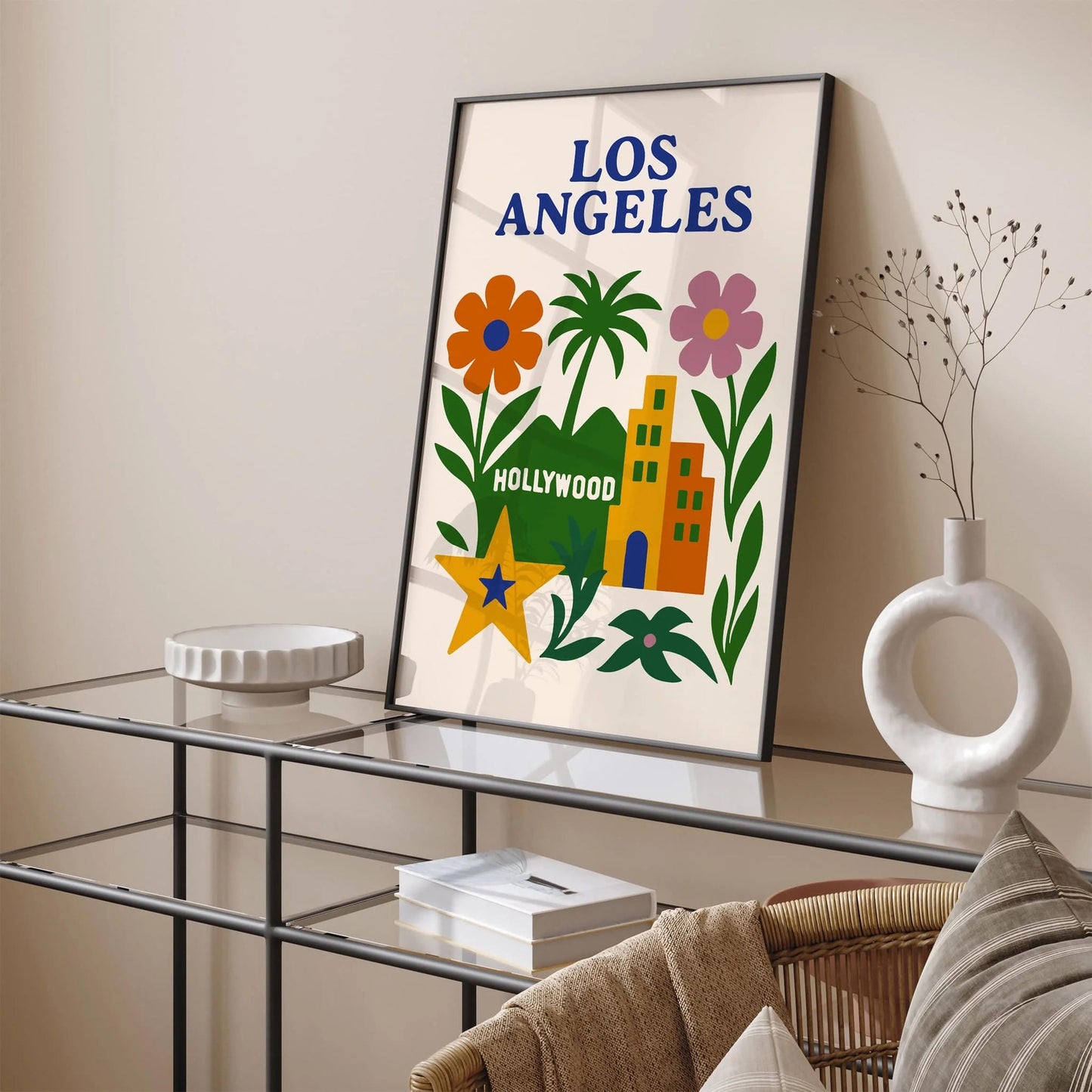 Los Angeles Hollywood Poster